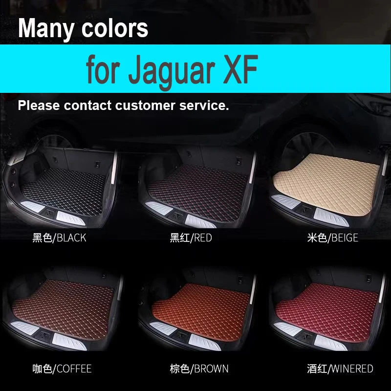 

"Car trunk mat for Jaguar XF 2016 2017 cargo liner carpet interior accessories cover