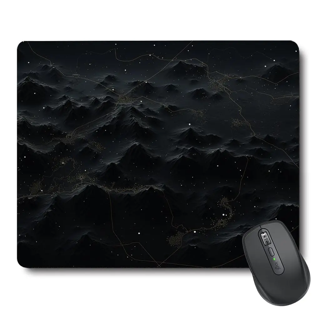 

Hot-Selling Vintage Huge Waves Printing Square Mouse Pads Comfortable Gaming Mousepad Mouse Mat Keyboard Mats Desk Pad 22x18cm