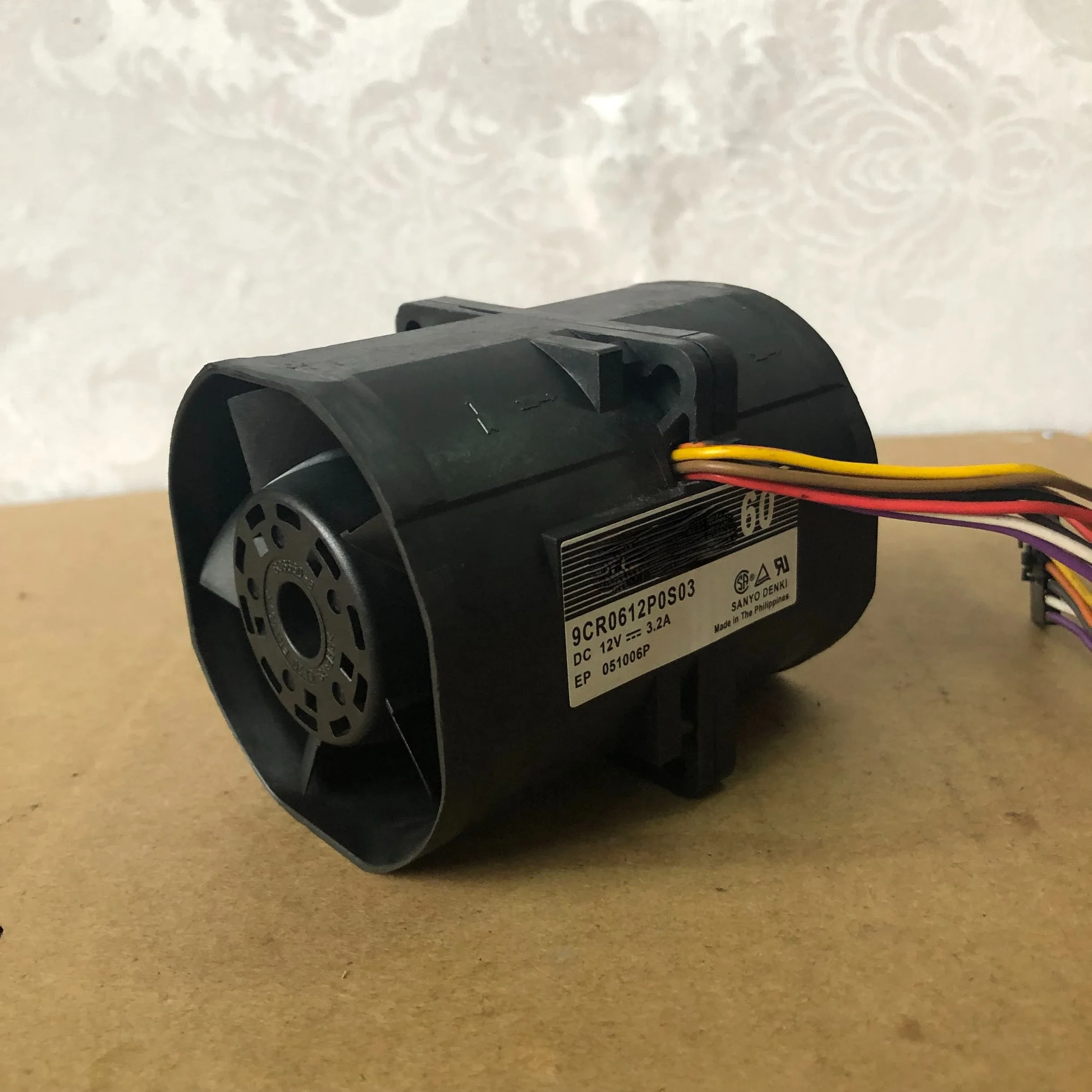 High Power Electric Supercharger, Car Booster Fan, 12V, 4A, 6076, 6cm