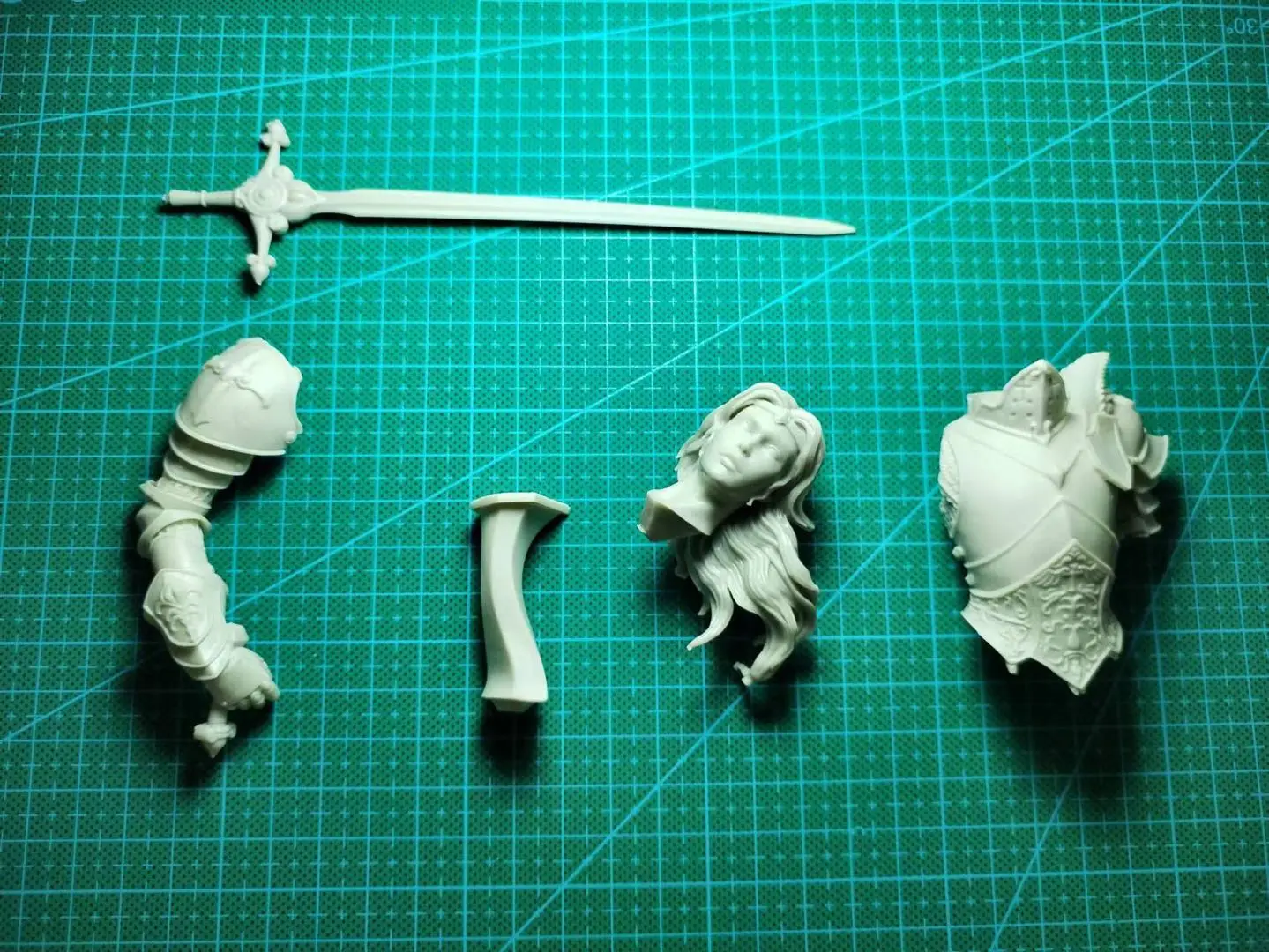 200mm  Resin Model bust GK，Unassembled and unpainted kit