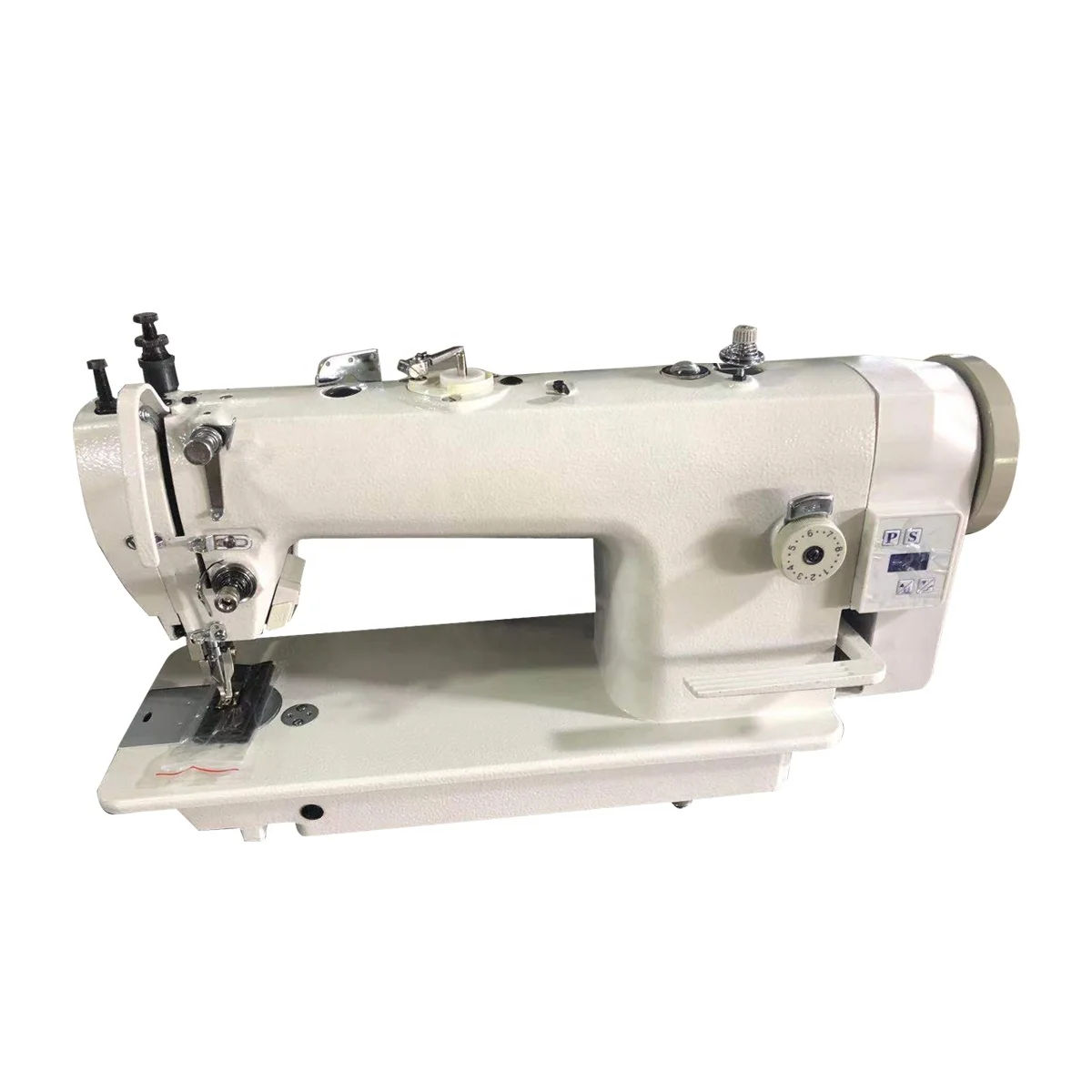 

QK-0388-D1 jake type Single direct drive clothing thick material flatbed synchronous lockstitch sewing machine