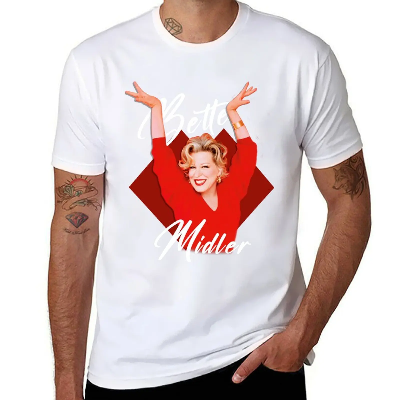 

Miss Midler T-Shirt t shirts for man pack cotton t shirts with prints T-Shirt