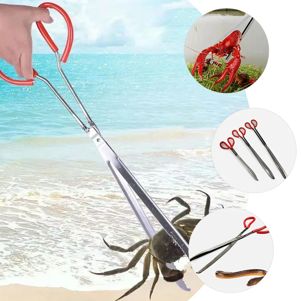 Sea Fish Clip Crab Anti-slip Tong Portable Eel Clamp Garbage Picking Pickles Non-slip Clamp Tool