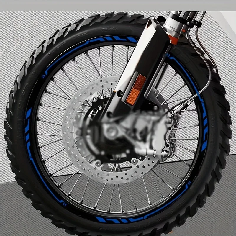 16pcs Sporty Reflective Hub Stickers - Durable PVC, Ideal for Cars & Motorcycles - Enhance Visibility & Style with Red, Grey