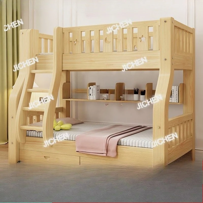 

Верхние и нижние кровати из массива дерева E****мические высокие и низкие кровати Верхние и нижние кровати Деревянные утолщенные и жирные.