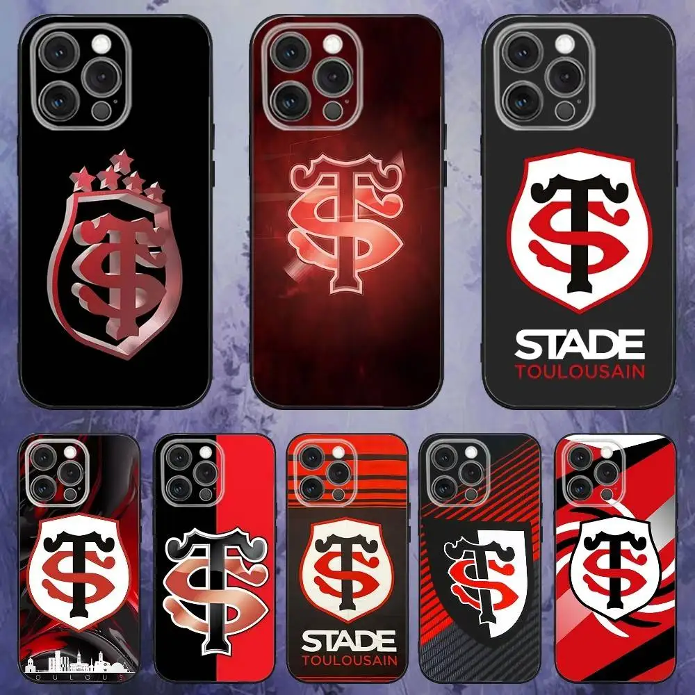

Stade-Toulousain Phone Case For iPhone 17,16,15,14,13,12,Pro,Max,Plus,E,SE4,Air,Mini Black Soft Box