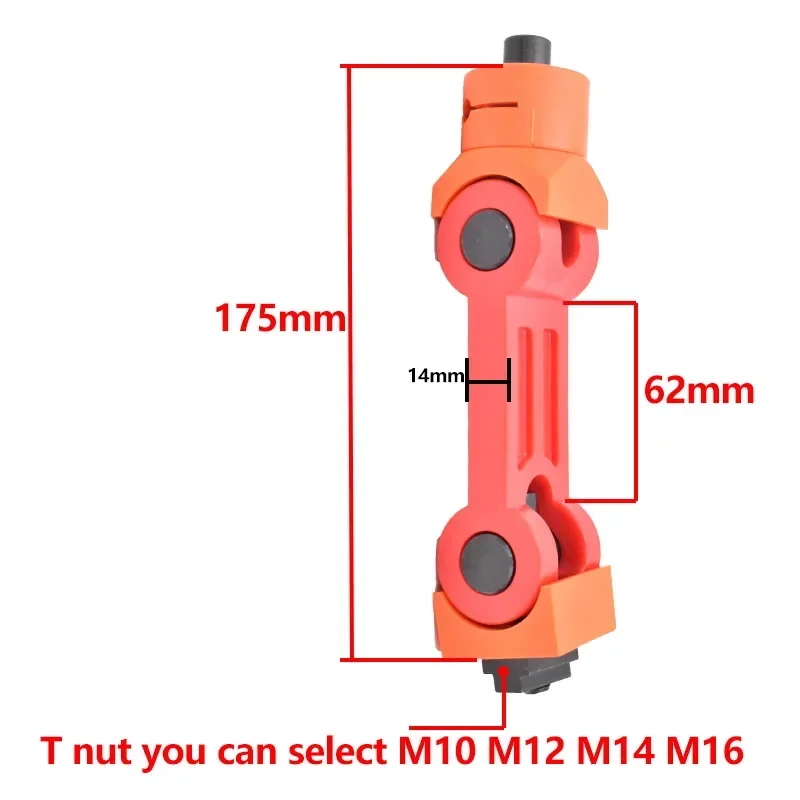 Universal Adjustable CNC Machine Work Piece Stop M16 Positioner For Lathe Workpiece Multi Function Milling Machine Locator Tool