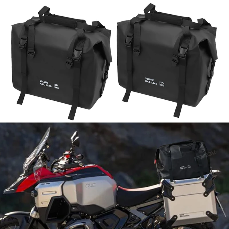 

Алюминиевый чехол большой емкости 37 л, сумка для багажа, внутренние сумки, пригодные для BMW R1300GS Adventure R 1300 GSA R1300 GS ADV