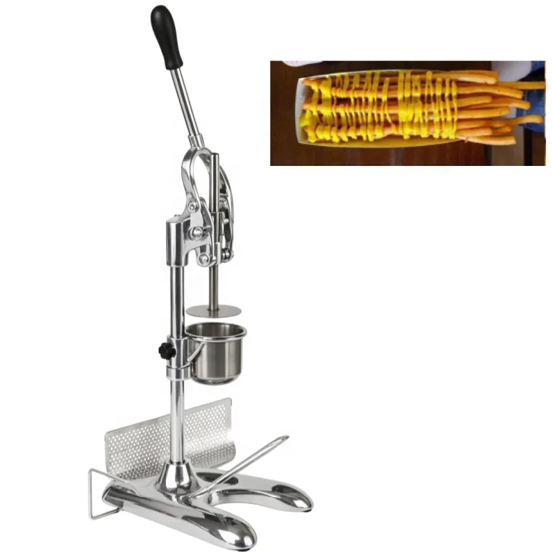 Professional 12 Inch Snack Maker Machine for Crispy Curly Fries Vegetable Chips and Tapioca