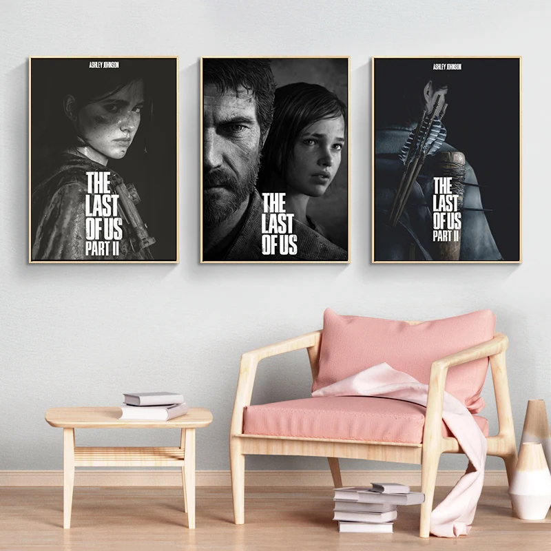 The Last of Us Poster 2023 Game TV Show Aesthetic Ellie Gaming Canvas Painting Home Decoration Wall Art Mural Gamer Room Decor