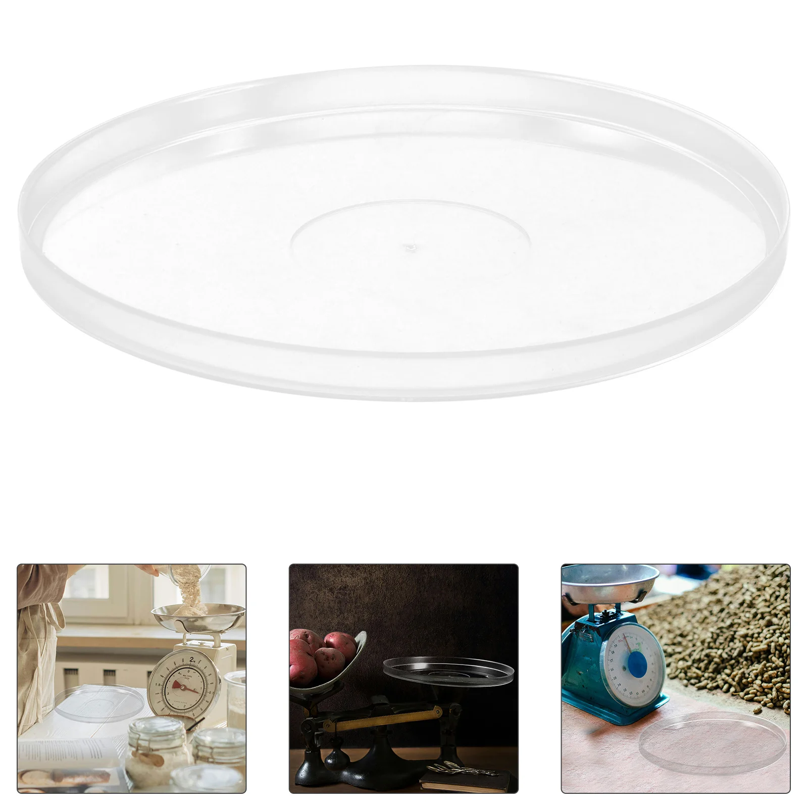 

6pcs Clear Dial Weight Replacement Digital Weighing Kitchen Weighing Scale Replacement Cover Weight Scale Cover Accessory