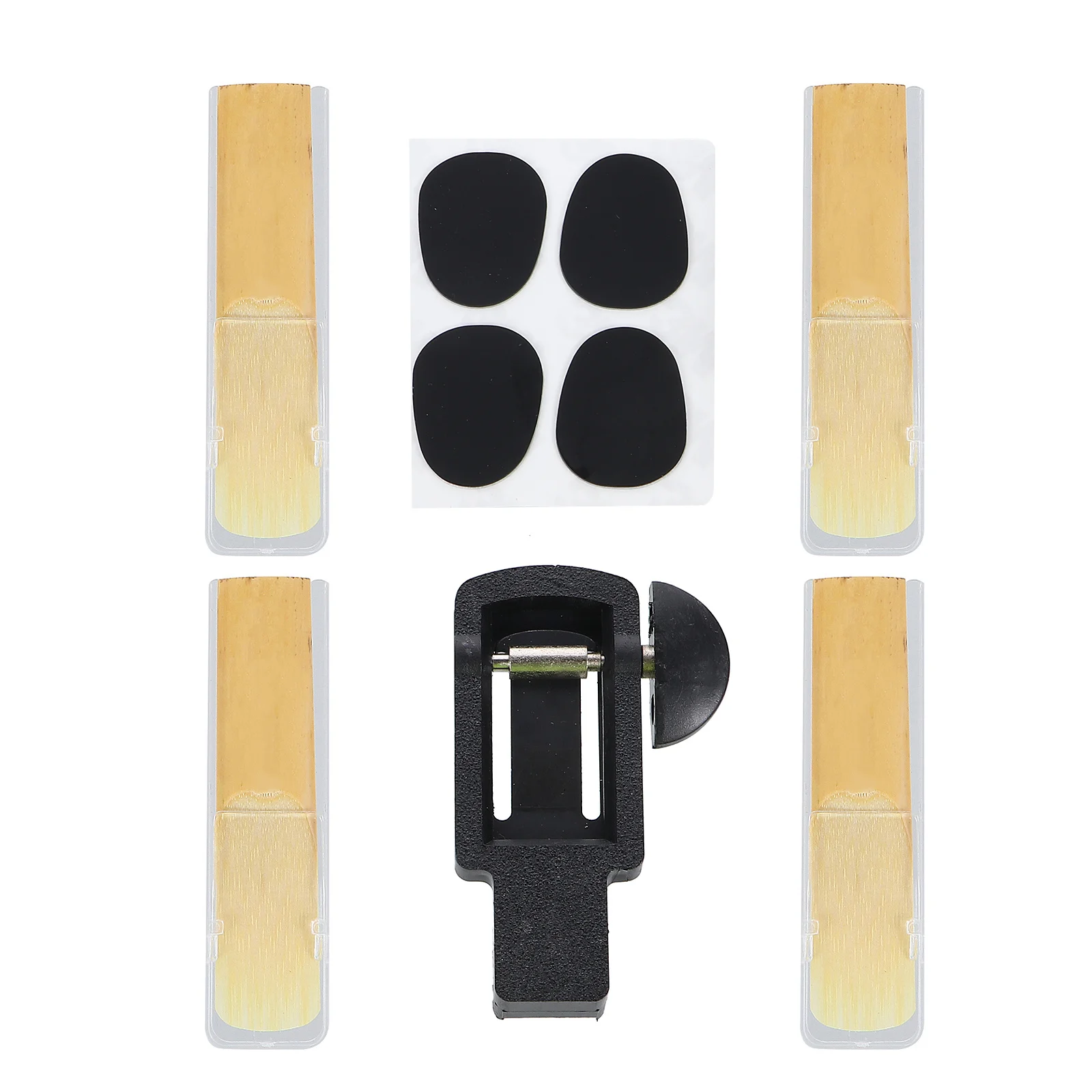 1 مجموعة الساكسفون القصب المتقلب مجموعة السلس شق قابل للتعديل طول غرامة الملمس آلات النفخ الخشبية ملحق الساكسفون