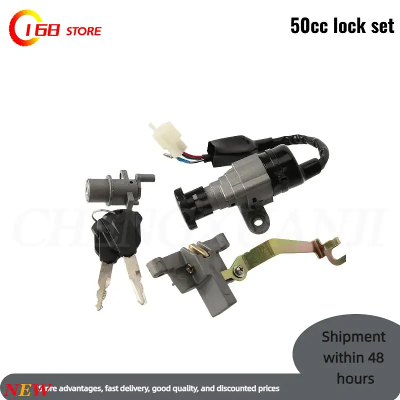 

Motorcycle spare part JOG50 Lock Ignition Key Switch Set Seat Lock Key kit Scooter For Yamaha JOG 50 JOG Z ZS ZR 50cc