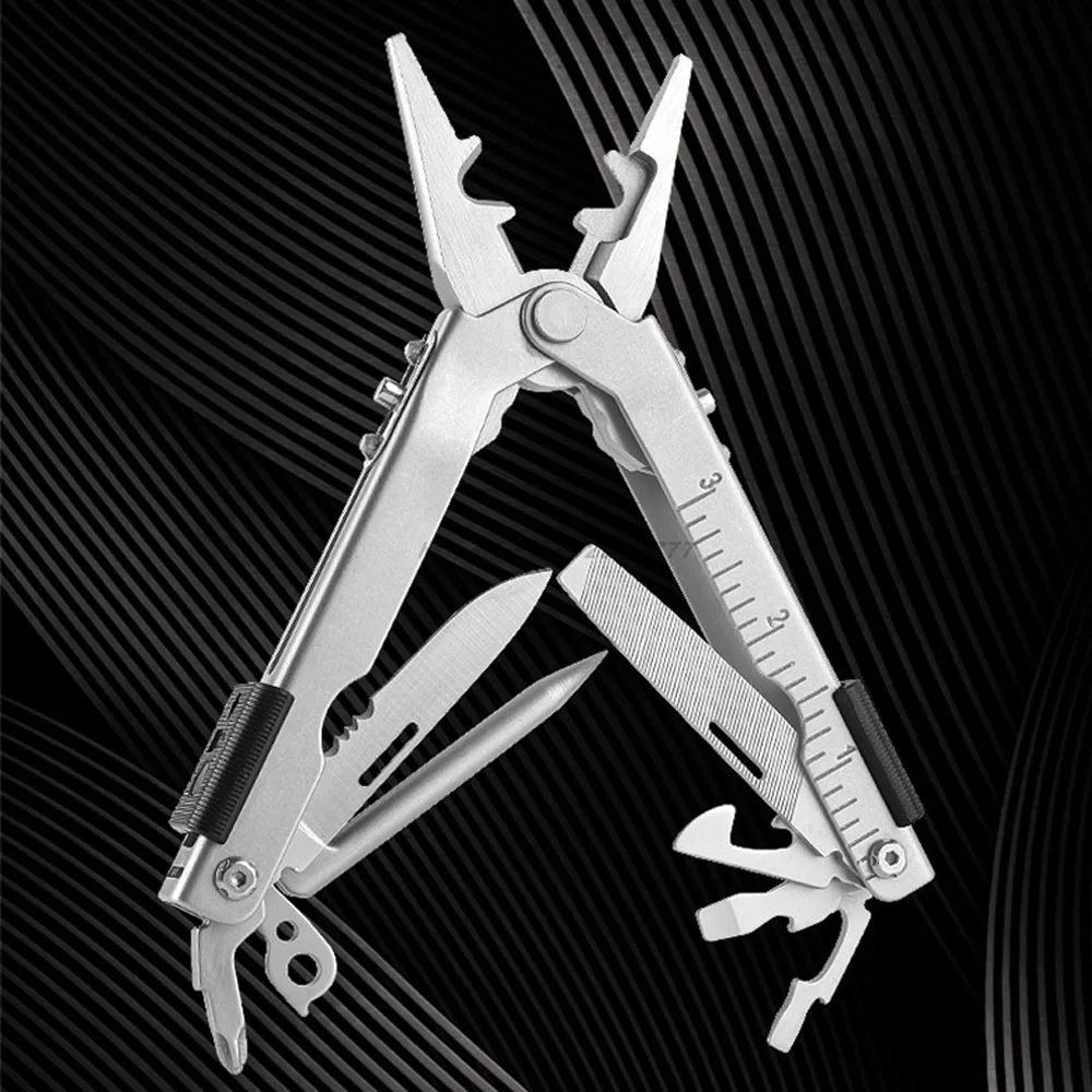 Multi-tool Universal Pliers Folding Knife Survival Hand Tools Needle Nose Pliers Wire Stripper Multifunctional Repair Tool