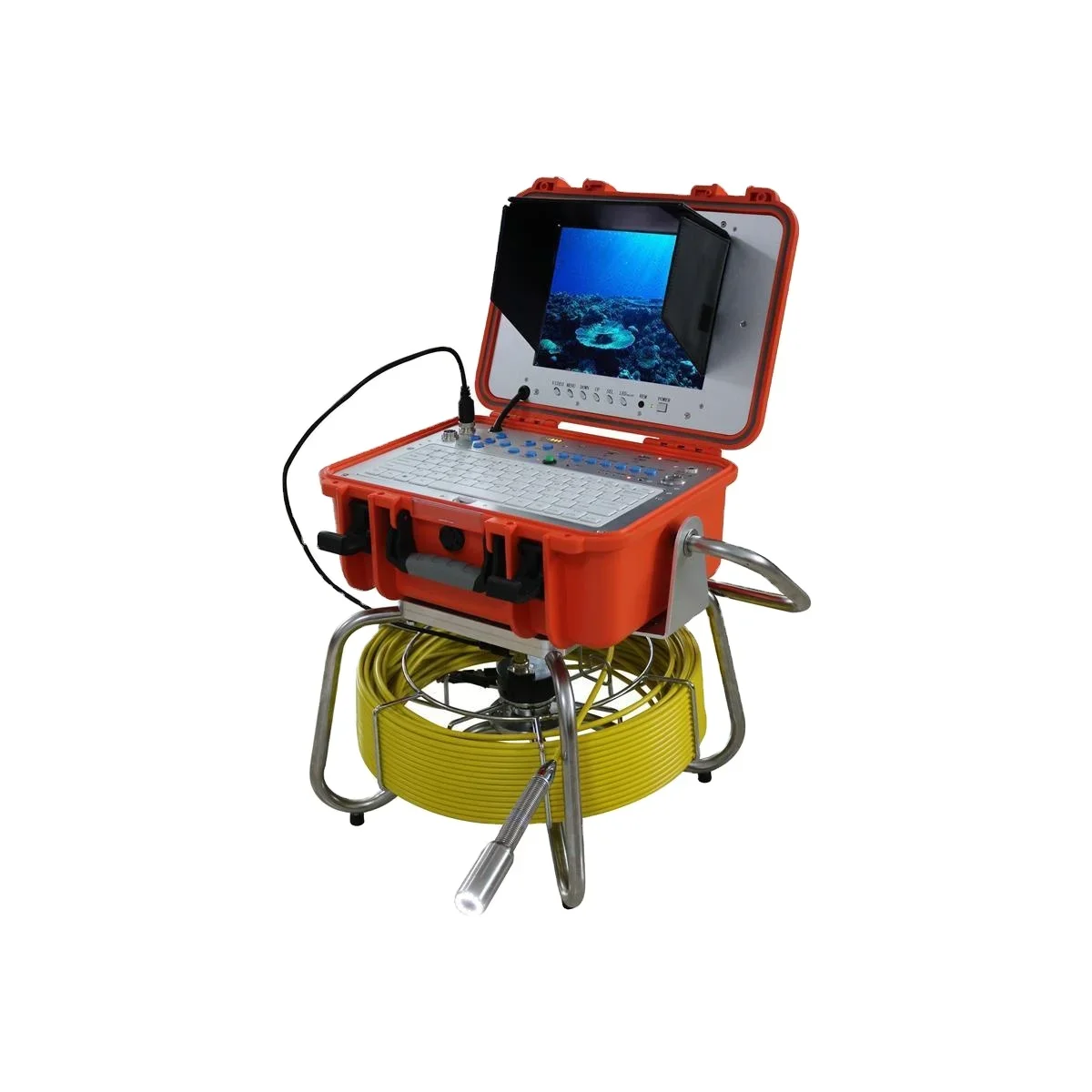 Digital Videoscope Pipe Inspection Camera Water Leak Detection Industrial Endoscope Pipes Sewer Pipe Camera