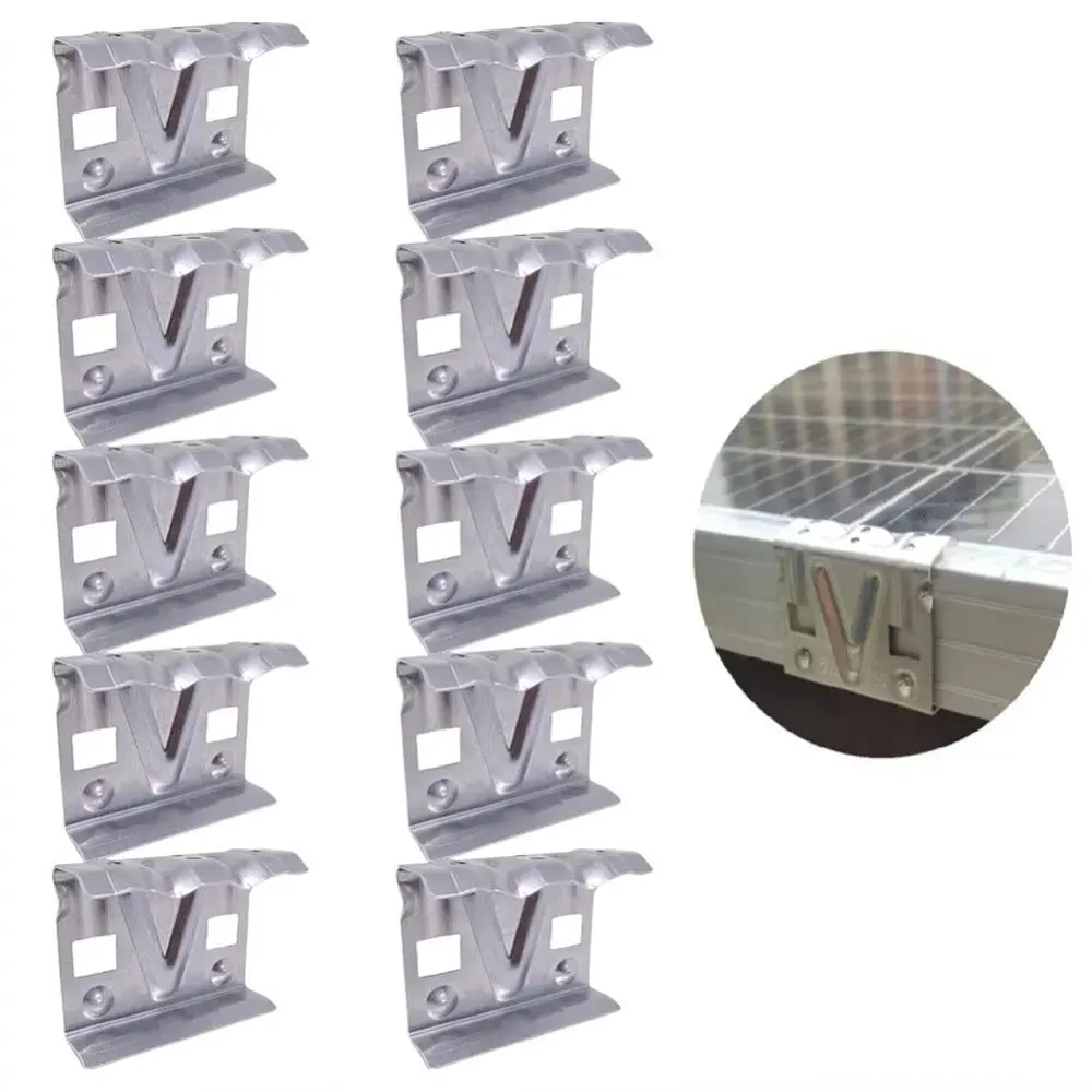 For Zhurui Solar Photovoltaic Module Water Guide Clip Aluminum Alloy Cleaning Tool Mud Sediment Removal Device