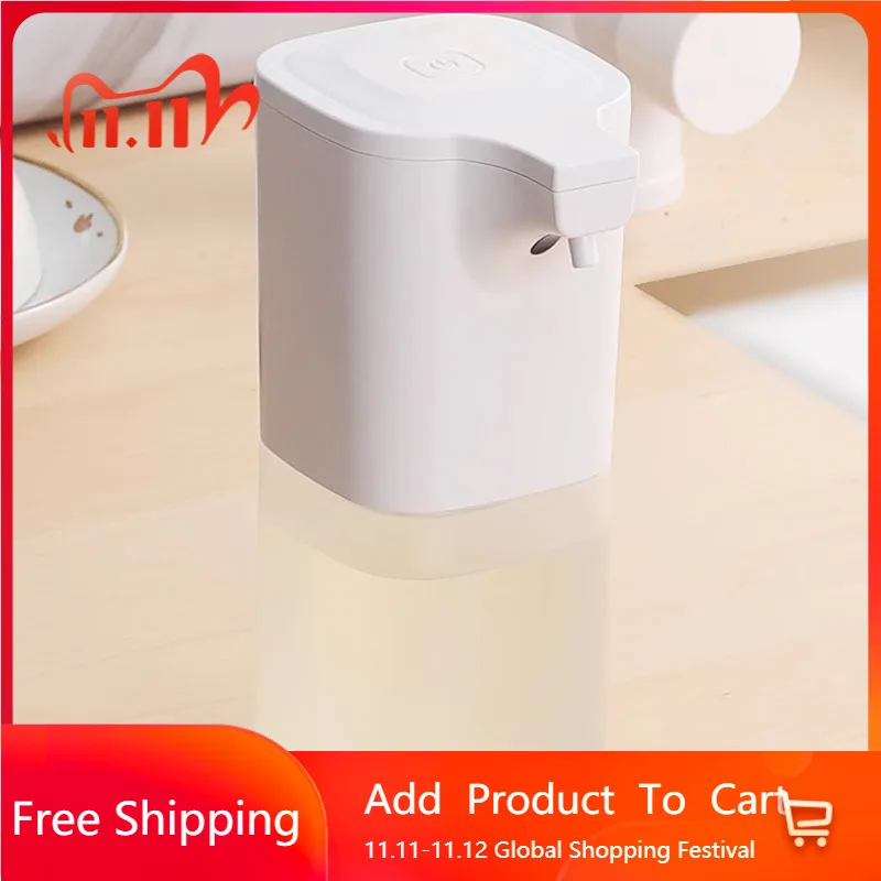 

Дозатор для шампуня для пенного мыла, небольшой автоматический эстетический дозатор для шампуня для мыла, уникальный предмет для ванной комнаты Quincaillerie De Bain