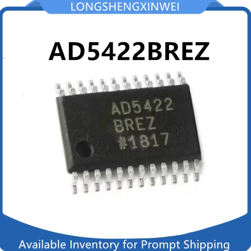 1PCS New AD5422BREZ AD5422BREZ-REEL Original HTSSOP-24 Analog-to-digital Conversion Chip DAC in Stock