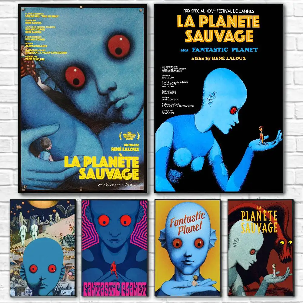 Fantastic Planet La planete sauvage Poster Gift with prints 