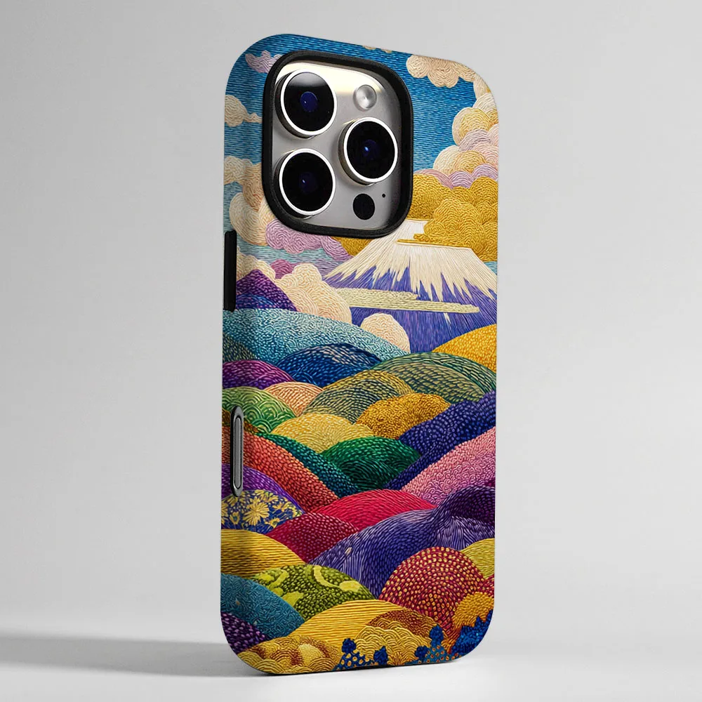 Magnetic Phone Case For Xiaomi Poco X7 F7 F8 X8 F6 F5 Pro Scenery Pattern 2 in 1 Film Shell Shockproof Bumper Cover