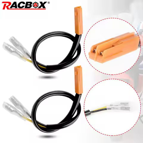 Motorcycle Turn Signal Adapter Plugs Connector Wire Cable for Honda CBR 125R 600RR 1000RR CB 500F 650F 500X 500R NT700 NC700
