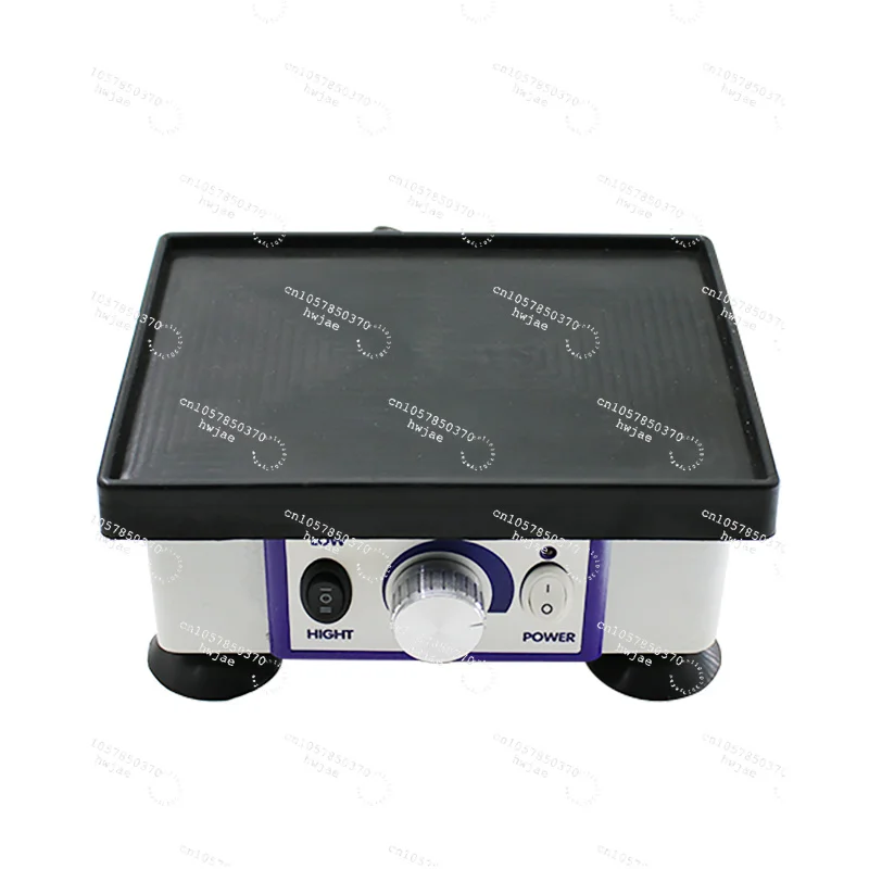 den tal Lab Electric Gypsum Oscillator Plaster Vibrator Square Vibrating Table