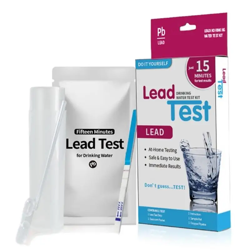 Water Testing Kit for Drinking Water Pool Water Test Lead Test Chlorine PH Hardness Water Quality Test for Tap Water view 6