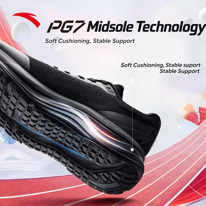 ANTA PG7 Roadrun V2 Men Running Shoes 112615545-3 Professional Shock Absorption Autumn New Jogging Athletic Sneakers