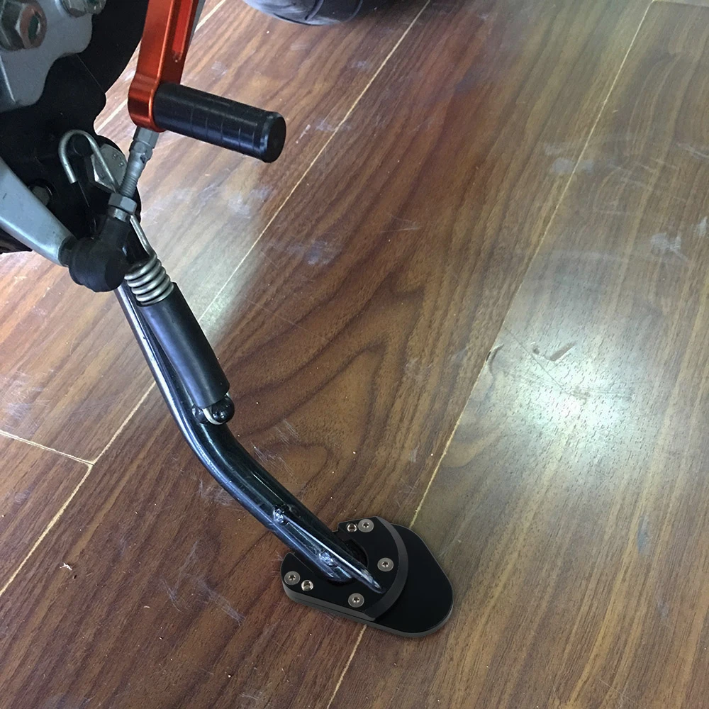 Sidestand Kickstand Foot Pad Extension For KTM 990 Adventure 2006-2014 990SMT 2009-2014 125 200 390 Duke 2012-2021 RC125/200/390