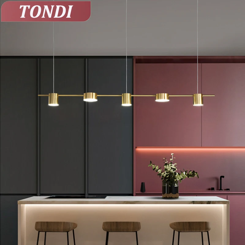 Tondi nordic moderno led sala de estar lustre mesa jantar lustre teto cozinha iluminação interior