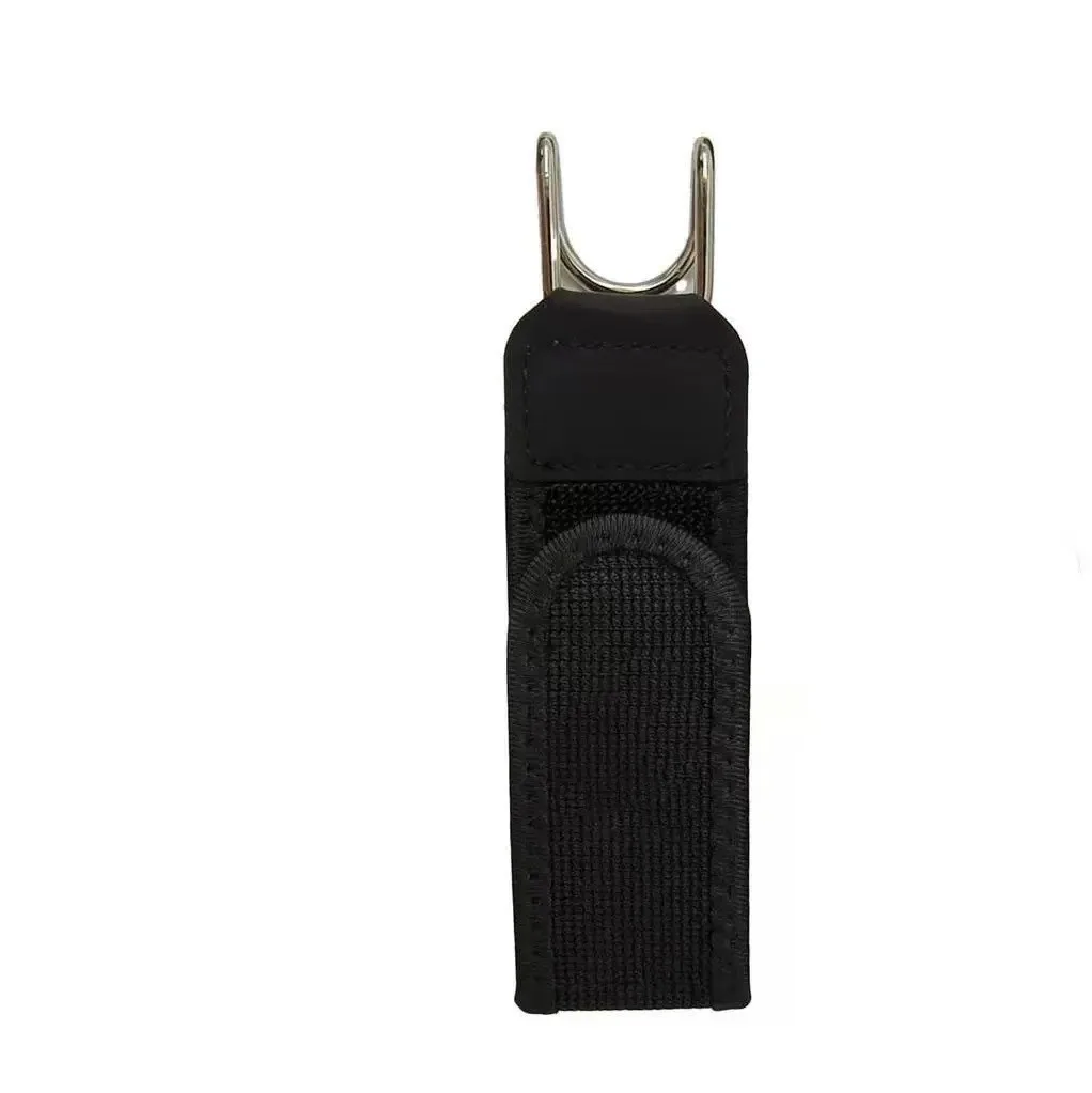 Adjustable Elastic Waistband Buckle with Magic Tape & Metal Hooks