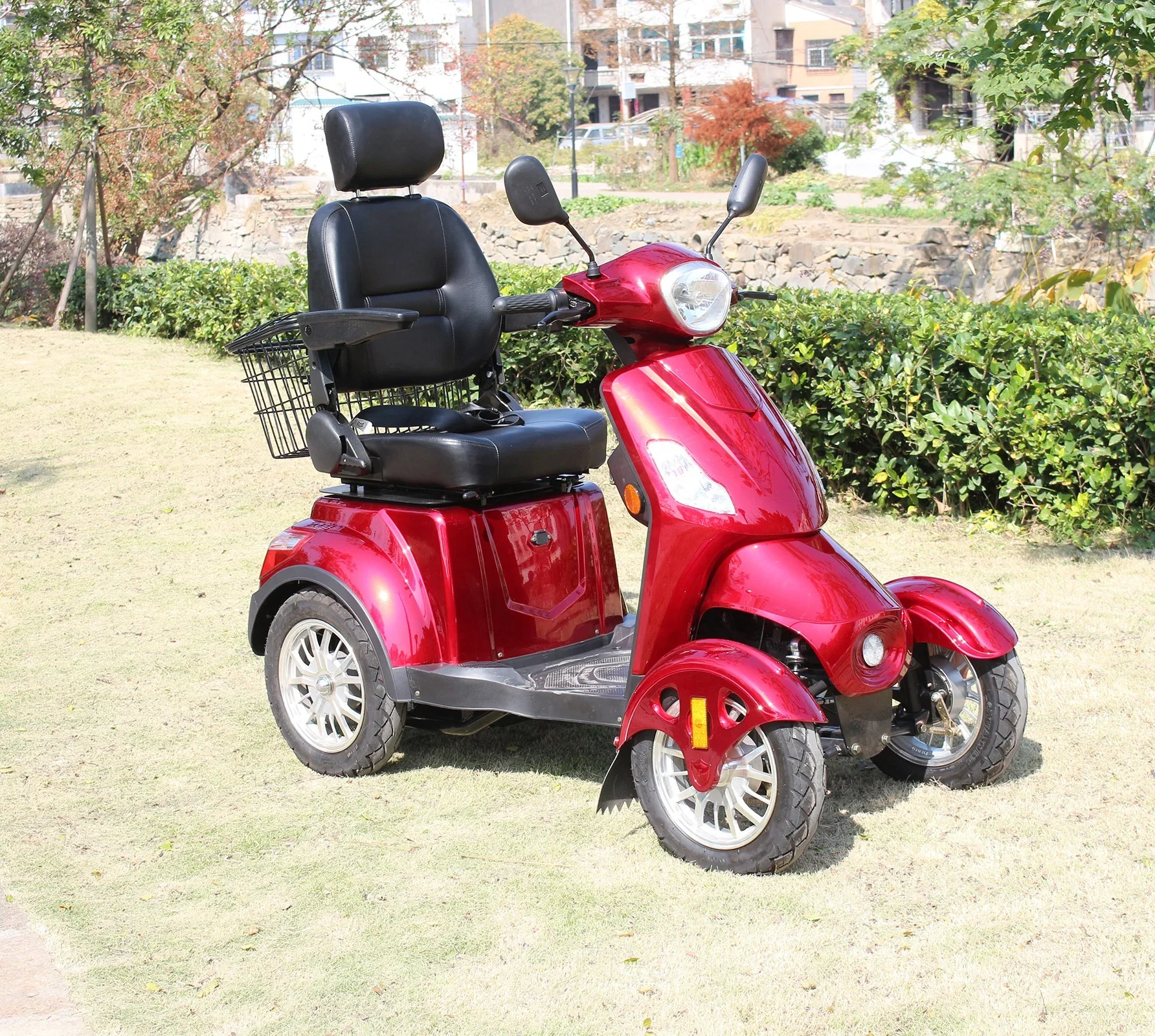 Four-wheel Folding Electric Mobility Scooters Elderly  60V Mobility Scooter For Adults For elderly With EEC