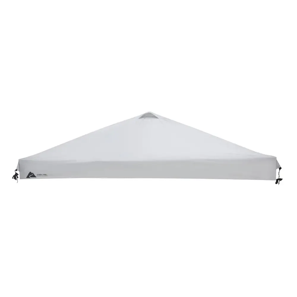 10' x 10' Canopy Replacement Top Straight Leg Canopies Camping Shade Cover UV Water Resistant White Cover Kit Tailgating Outdoor