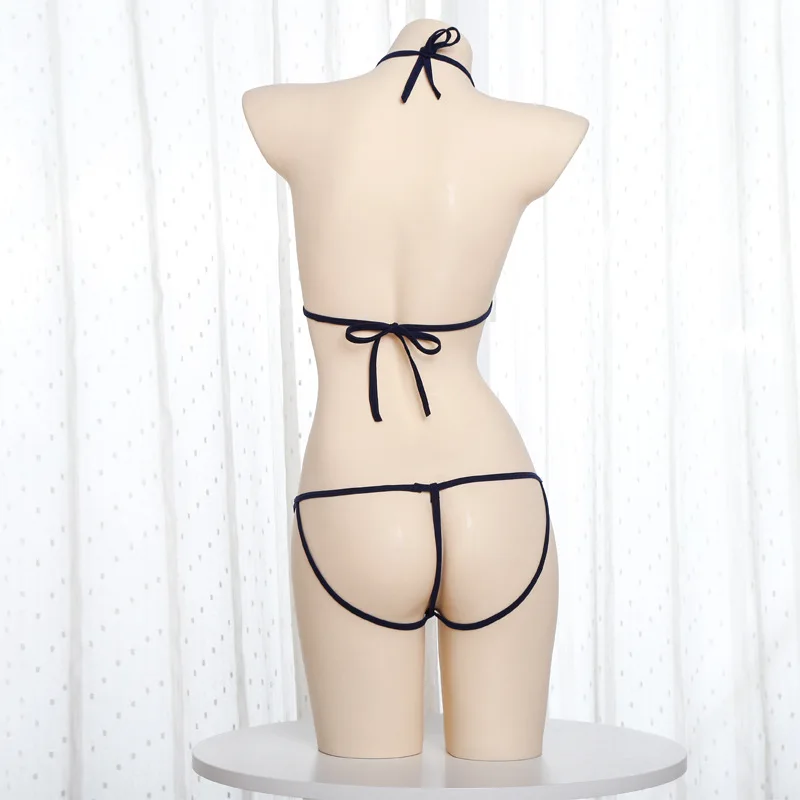 Sexy Japanese Kawaii Style Erotic Lingerie Role-playing Suit See Through Cosplay Costume Sex Uniforms Anime Lingerie Mini Bikini