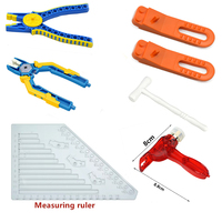 MOC Technical Building Blocks Tool Set Brick Separator Tools Compatible with Parts Multi-functional Hammer Pliers Clip Parts Toy