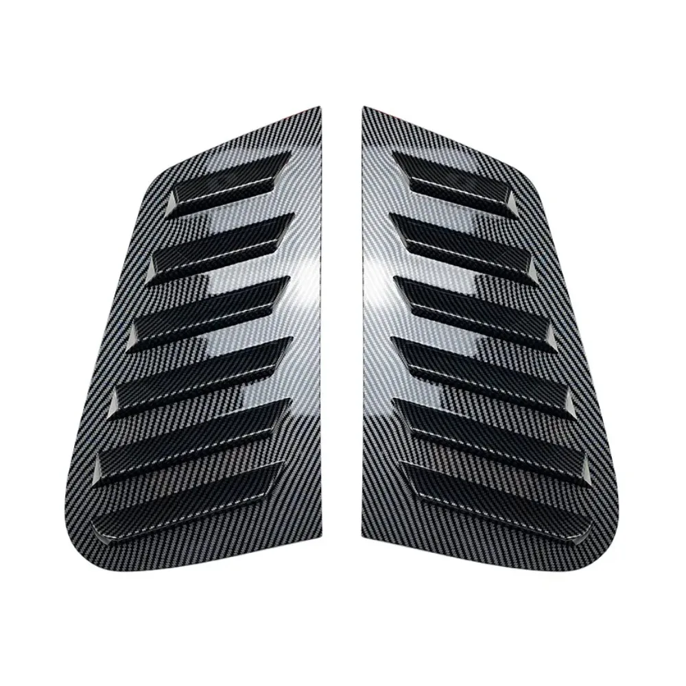 Rear Triangle Blinds Louvers Cover Protector Stickers  for VW Golf MK4 1997-2006 ABS Car ABS Plastic Rear Glass Window Shutter - view 2
