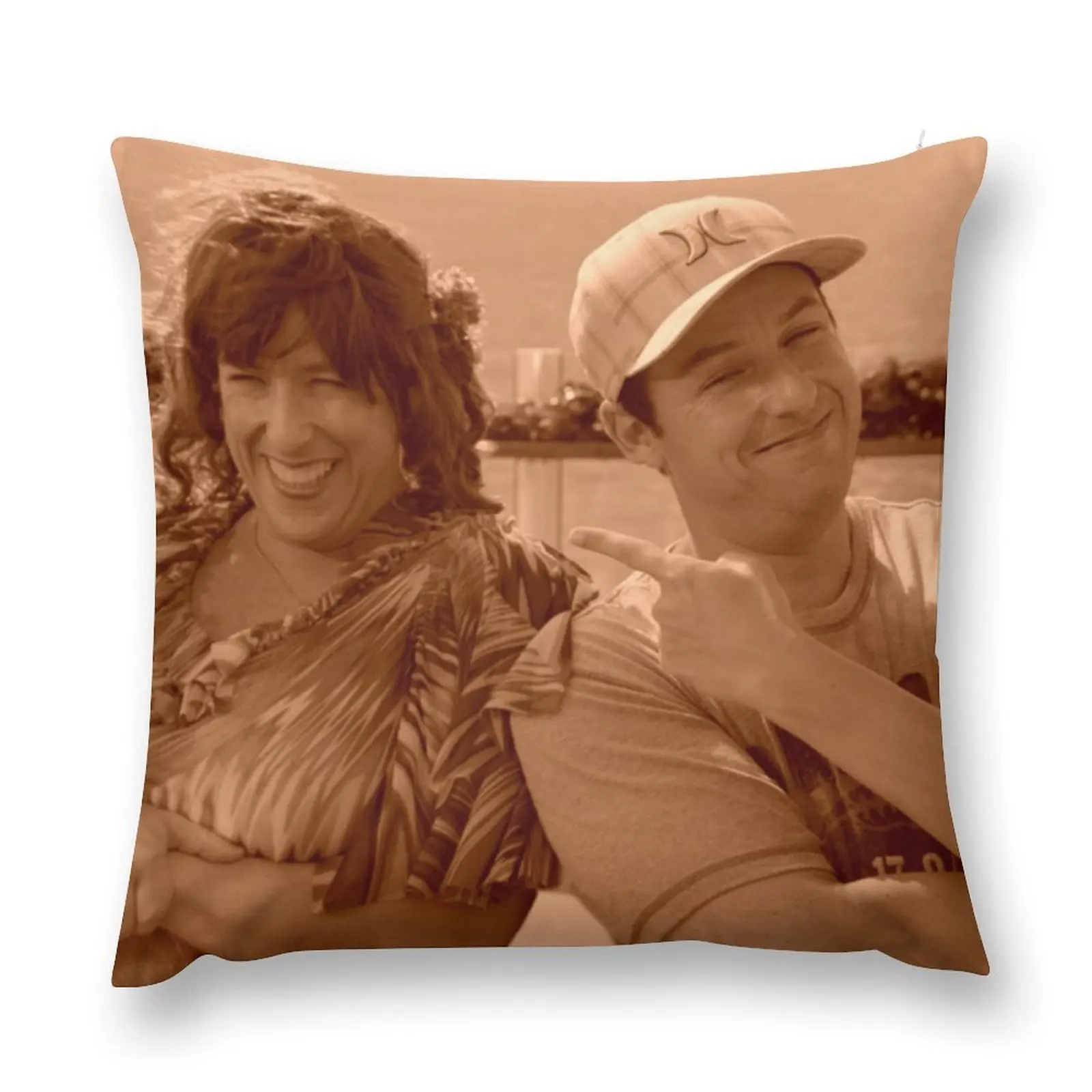 Jack And Jill feat. Adam Sandler and Adam Sandler Throw Pillow Cushions For Decorative Sofa pillow