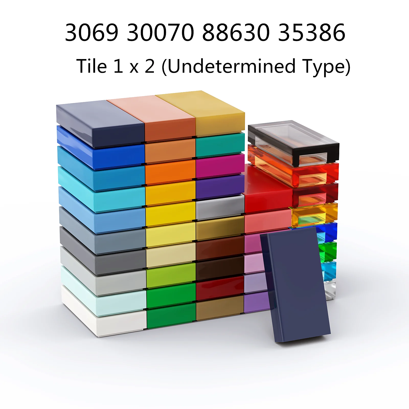 1 szt. Budynki bloki 3069 30070 88630 35386 pลytka 1x2 (typ nieokreลlony) kolekcje luzem moduลowa zabawka GBC high-tech MOC