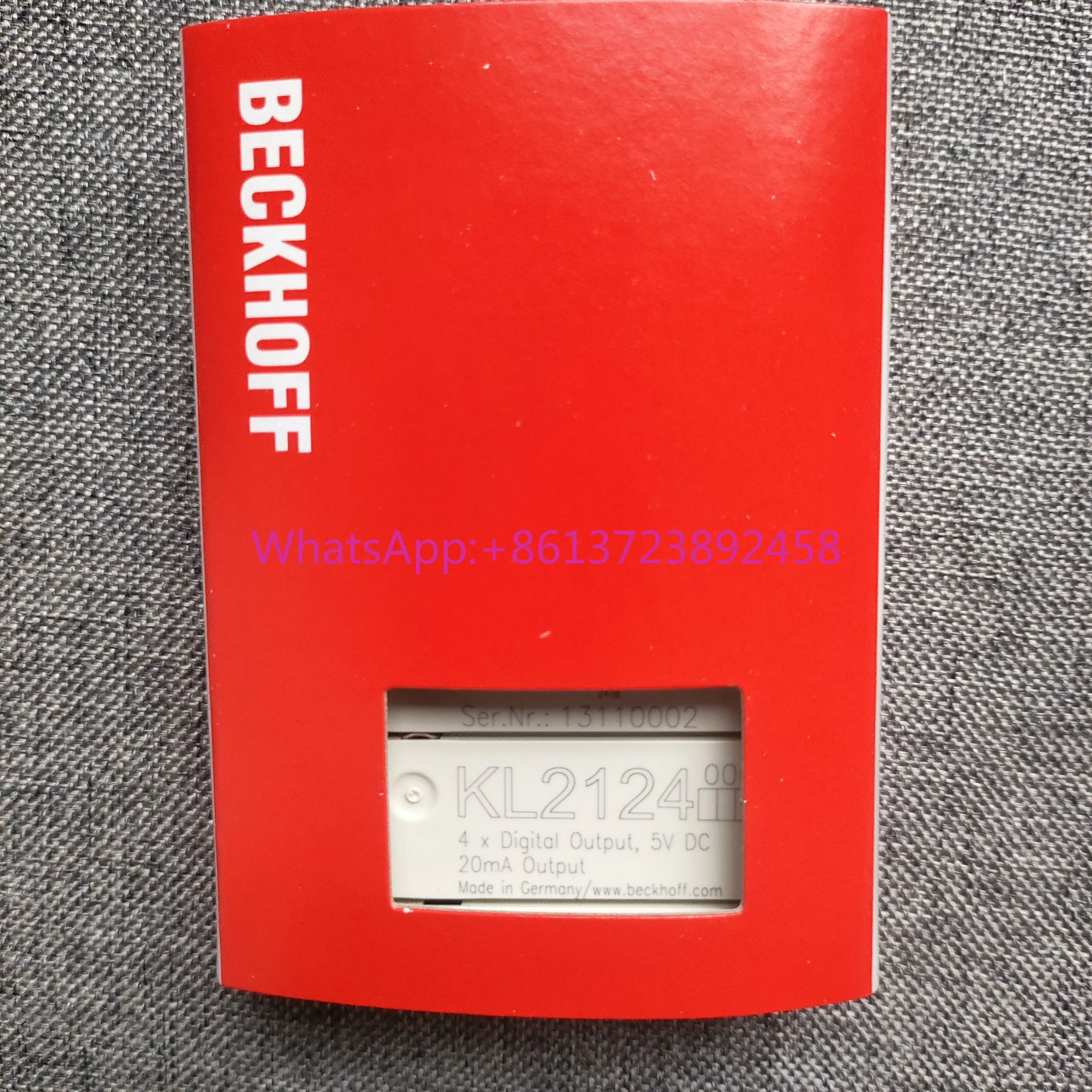 

BECKHOFF KL2134 KL2012 KL2022 KL2032 KL2114 KL2124 KL2184