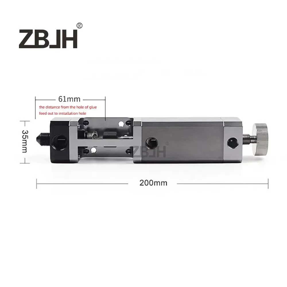 ZB-80 precision dispensing valve ejector type full pneumatic