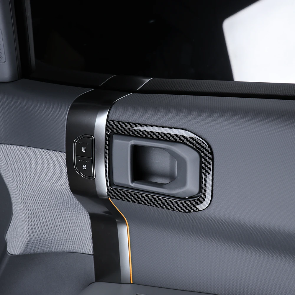 

4PCS Auto Interior Decoration Accessories For Kia EV3 2024-2026 LHD RHD Car Inner Door Handle Bowl Frame Trim Cover ABS Material