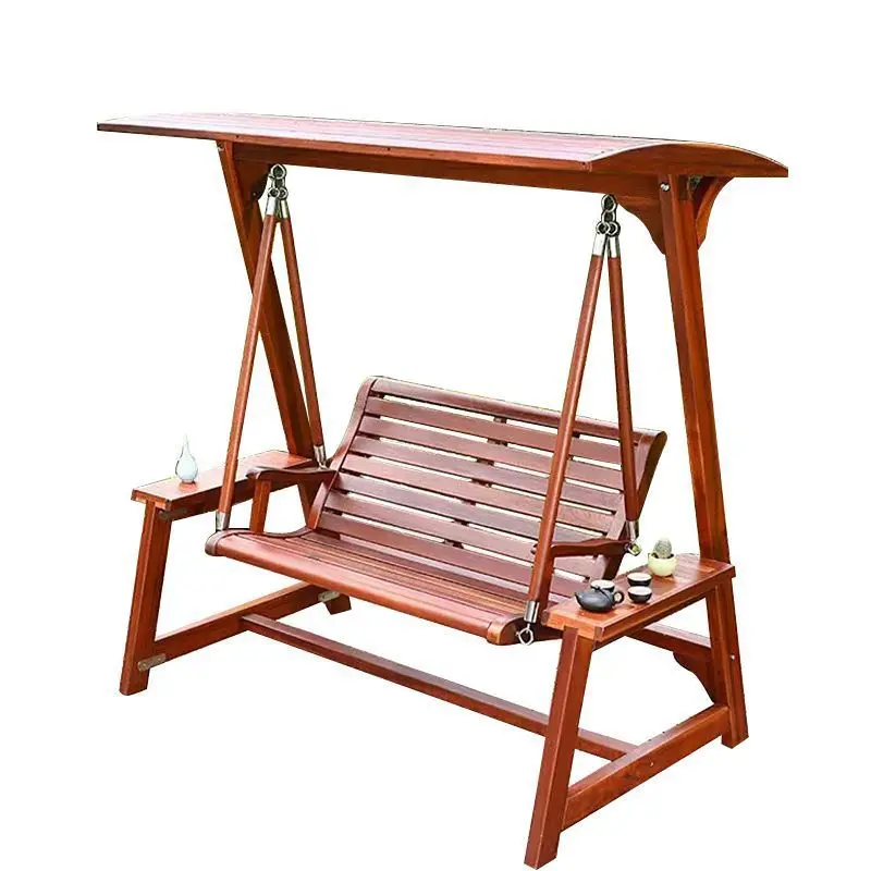 

Outdoor Swing Chair Anti-corrosion Patio Rest Balcony Furniture Double Garden Adult Indoor and Outdoor Children