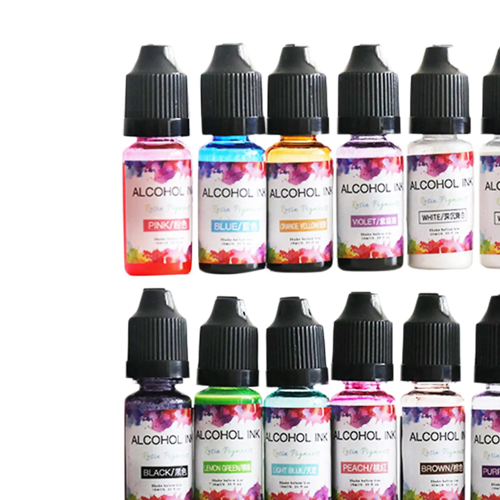 Resin Coloring Dye Kit 26 Colors Epoxy Resin Paint Pigment for Creative Jewelry Molds