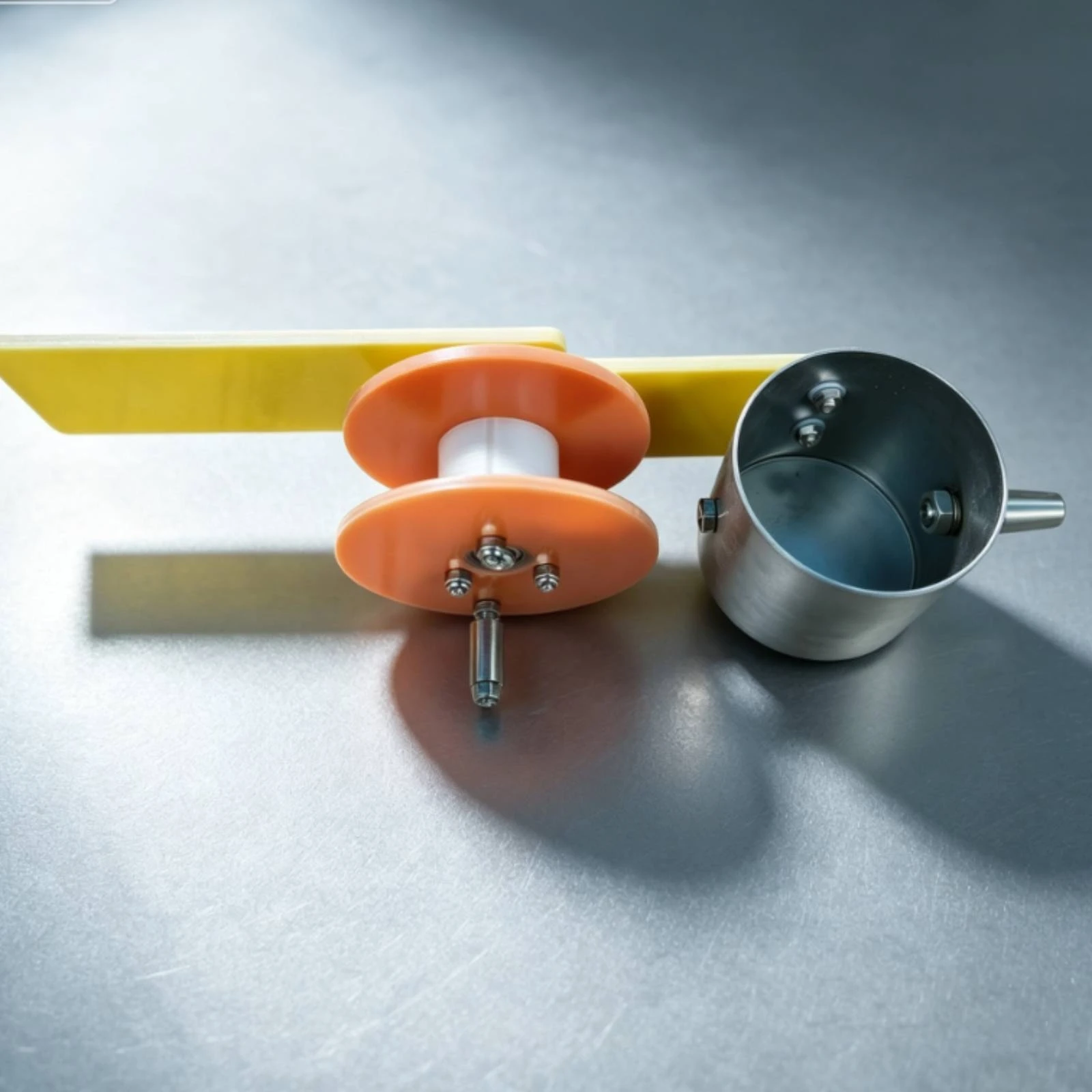 Heavy-duty Hand-operated Line Reel Ink Marker with Stainless Steel Box for Carpentry Layout Tool