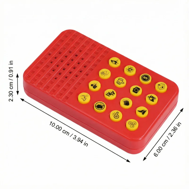 الجدة ضغط صندوق الصوت لعب للأطفال البالغين شخصية صوت مولد الصوت المزحة الموسيقى اللعب جو الصوت