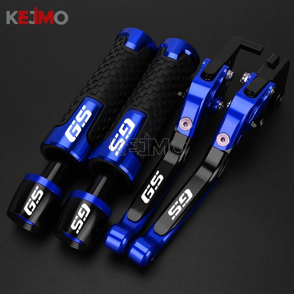 

Motorcycle CNC Accessories Extendable Brake Clutch Levers Handlebar Handle Grips Ends FOR BMW GSADVENTURE GS ADV gs Adventure