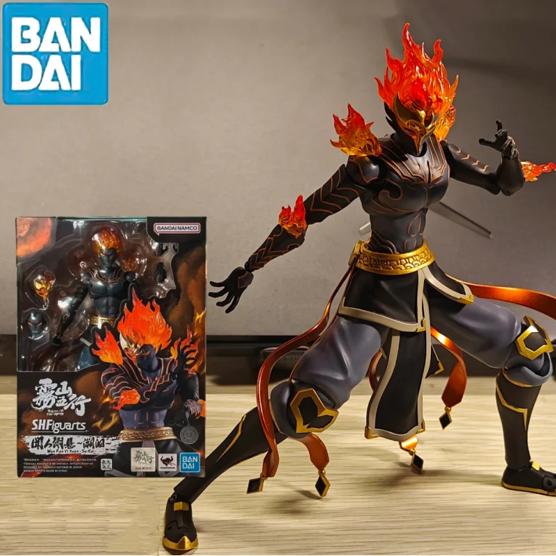 In Stock Original Bandai S.H.Figuarts Fog Hill Of Five Elements Shf Wen Ren Yi Xuan Anime Action Toys Collection Figures Model