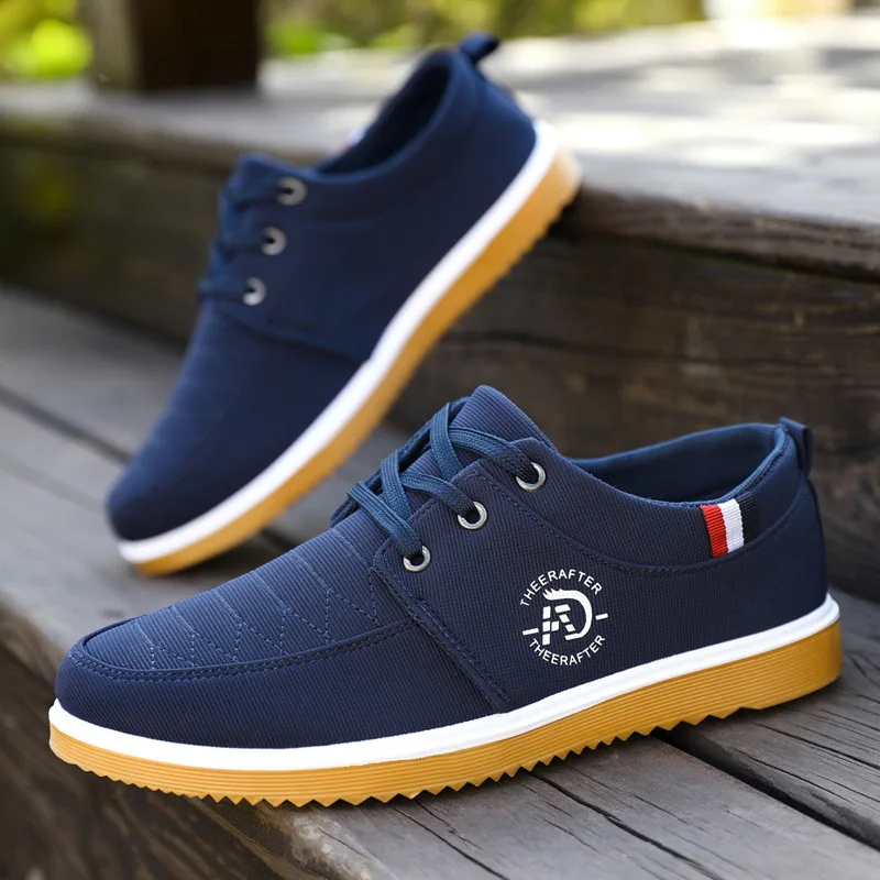 Fashion Canvas Shoes Men Summer Classic Loafers Men Casual Shoes Walking Flat Men Shoes Sneakers tenis masculino
