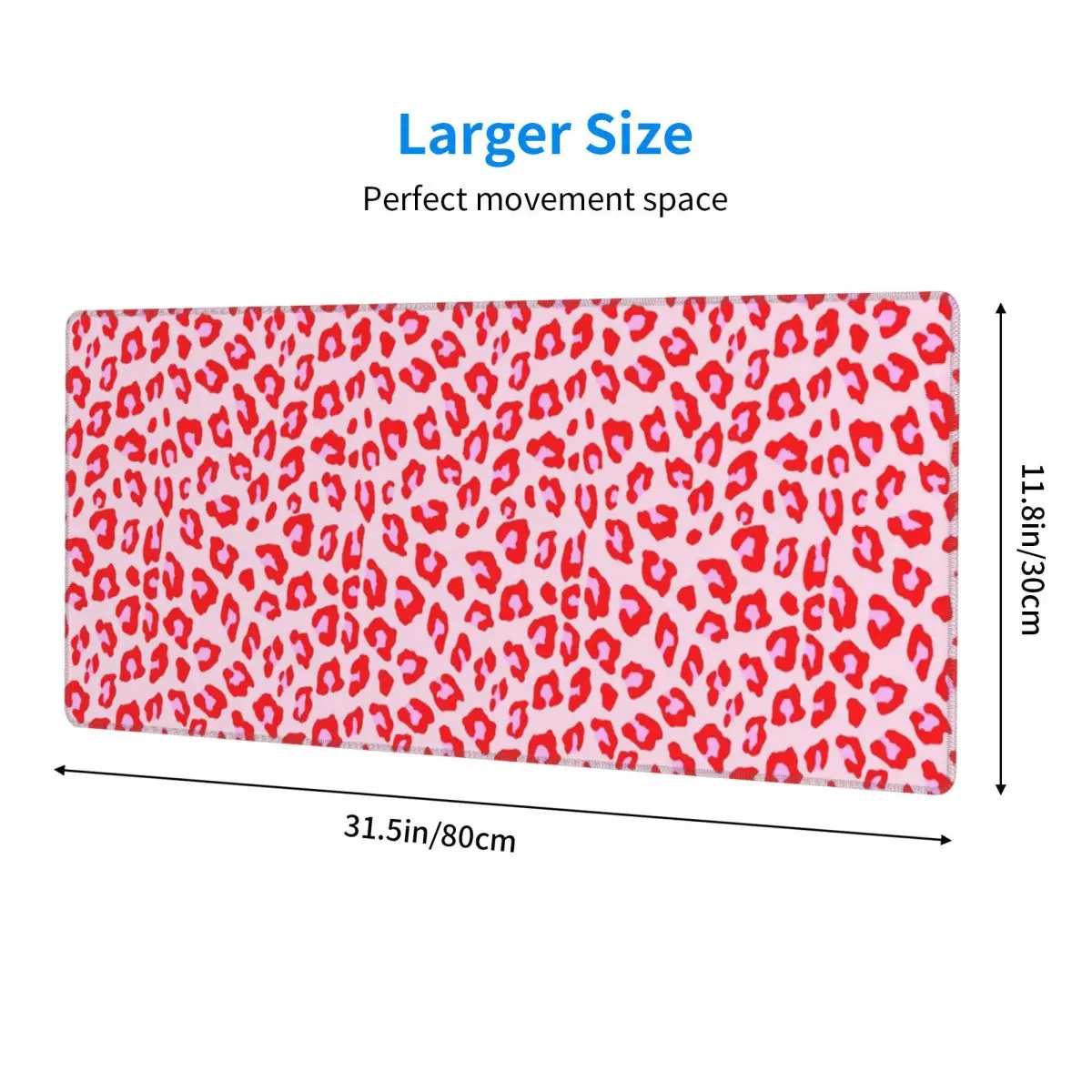Large Mouse Pad Leopard Print Gamer PC Laptop Mats Keyboard Carpet Computer Gaming Office Accessories Desk Mat