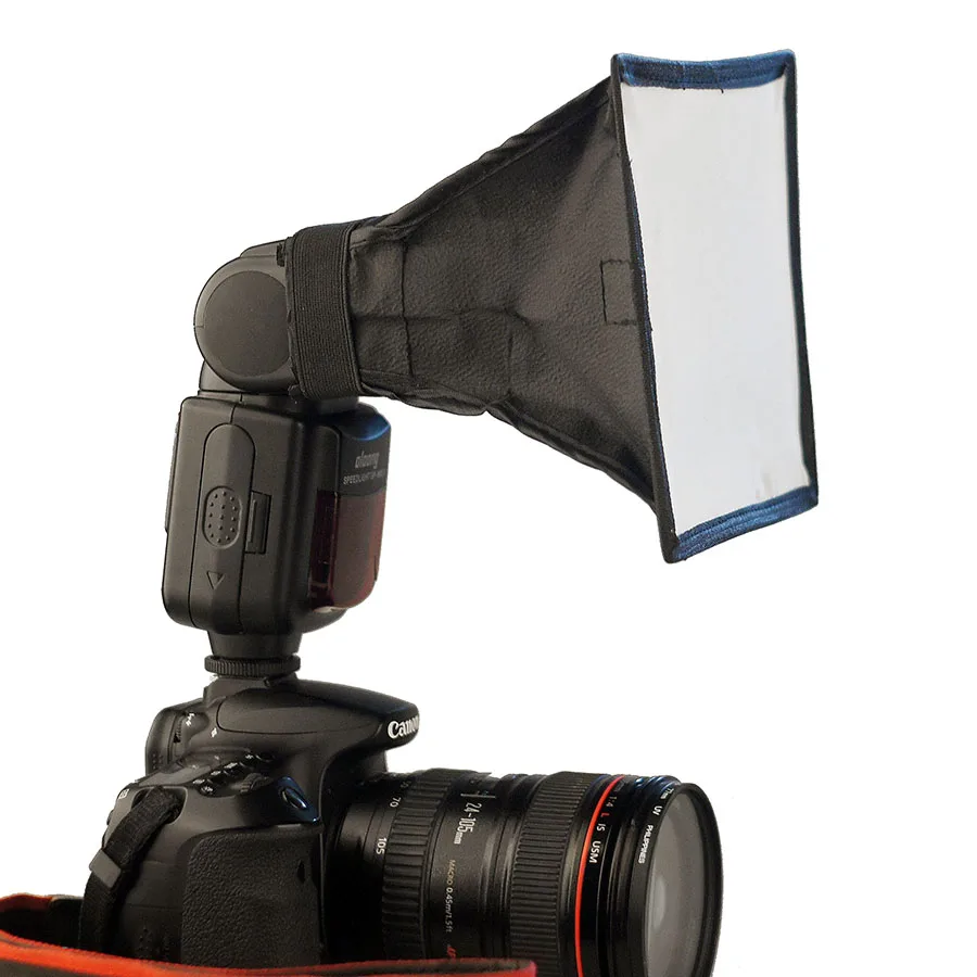 50PCS/Lot 15x17cm Flash Softbox Diffuser For Speedlight SB910 SB900 SB800 SB700 SB600